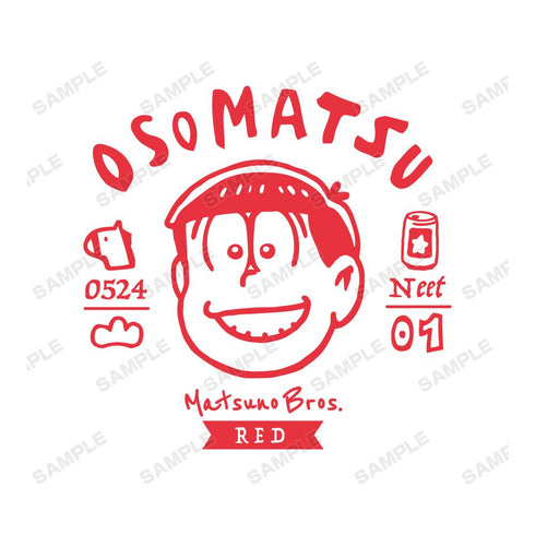 『おそ松さん』おそ松 カレッジパーカーレディース【202509再販】